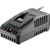 Worx WA3880 lithium, Akku Ladestation für Powershare Akkus – Akku Schnell-Ladegerät Universal für 20V Akkus, Schwarz