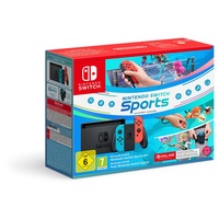 Nintendo Switch neon blau/rot Sports Bundle