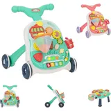 KIKKABOO Lauflernwagen 2 in 1 Candy Party