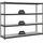 Proregal Schwerlastregal Metall 200x120x45 cm Anthrazit
