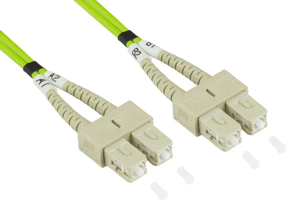 Alcasa LW-805SC5 InfiniBand/Glasfaserkabel 5 m SC Grün