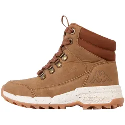 Outdoorwinterstiefel KAPPA, Gr. 29, weiß (beige, sanftes weiß), Synthetik, sportlich, Schuhe, mit modischen Outdoor Design Elementen