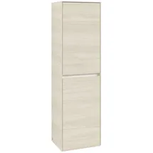 Villeroy & Boch Collaro Hochschrank 45,4 x 153,8 cm White Oak Holz, MDF, Spanplatte