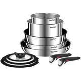 Tefal Emotion Topf-Set 10-tlg. Kochtopf + Glasdeckel