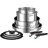 Tefal Emotion Topf-Set 10-tlg. Kochtopf + Glasdeckel