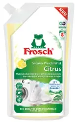 Frosch Citrus Sneaker Waschmittel, geruchsneutralisierend 116311 , 1 Karton = 6 Beutel à 480 ml