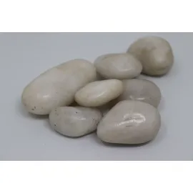 Aquagart Polierter Kiesel 20 kg Weiß