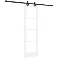 vidaXL Schiebetür rechts 61 x 198,5 cm weiß