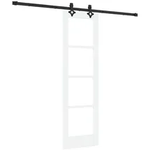 vidaXL Schiebetür rechts 61 x 198,5 cm weiß