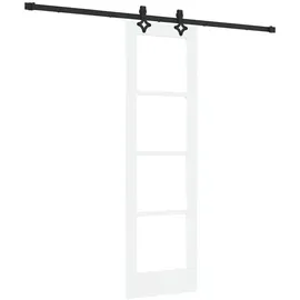 vidaXL Schiebetür rechts 61 x 198,5 cm weiß