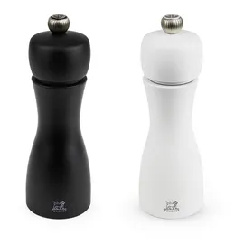 Peugeot Tahiti Salz-/ Pfeffermühle Duo Set 15 cm schwarz/weiß