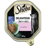 Sheba Delikatesse in Gelee mit Lachs 22 x 85 g