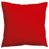 schlafgut EASY Jersey Kissen ca. 40x40cm in Farbe Red Deep