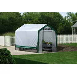 SHELTERLOGIC Folien-Gewächshaus, 4,2 m2, Polyethylen - weiss