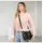 FLORENCE Schultertasche Leder Black