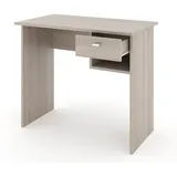 Vicco Schreibtisch Colin, Sonoma Eiche Arbeitstisch Bürotisch Regal PC Tisch