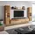 INOSIGN »PARIS«, (Komplett-Set, 4 St.), TV-Wand 260cm breite, grifflose Design, stehend und hängend montierbar