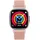knauermann Neo 2 Eckig 40 mm Schwarz Klettband Rose