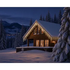 Kaemingk Lichtervorhang LED 7,5 m warm weiß
