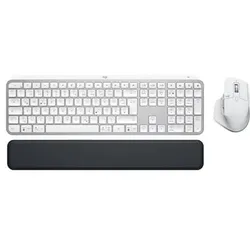 Logitech MX Keys S Combo Pale Grey - MX Master 3S, MX Keys S & MX Palm Rest