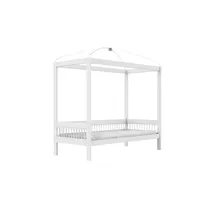Lifetime Himmelbett ¦ weiß ¦ Maße (cm): B: 102 H: 210