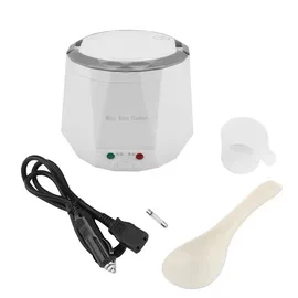 Eosnow Elektrischer Reiskocher Grün/Weiß 1,3 l