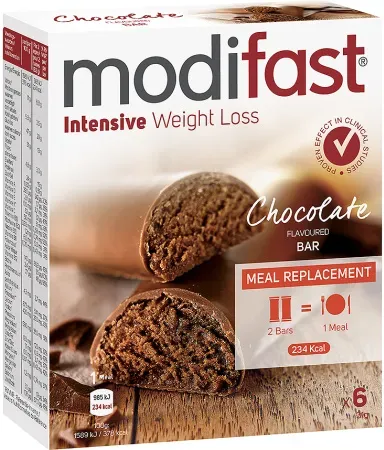 Modifast Weight Loss Riegel Schokoladengeschmack 6x31g