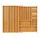 Relaxdays Besteckkasten ausziehbar 8–11 Fächer HxBxT: 5,5 x 32–54 x 42 cm Bambus