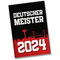 Speecheese Leverkusen Souvenir Magnet eckig mit Spruch Deutscher Meister