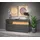 OTTO home Onyx 167,5 x 87,5 x 45,2 cm Grau / Anthrazit / Walnussfarben