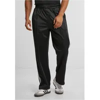 URBAN CLASSICS Retro Tricot Track Pants Sweatpants, Black S