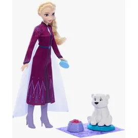 Mattel Disney Elsa-Puppe mit Bär (JFG16)