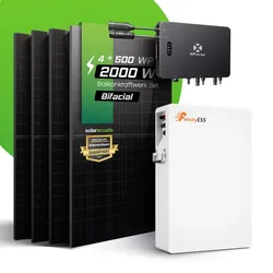 APsystems EZHI 2000W Balkonkraftwerk: Hybrid-Mikrowechselrichter mit 5kWh Speicher