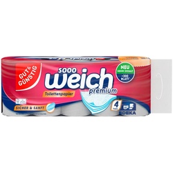 GUT&GÜNSTIG Toilettenpapier 4-lagig