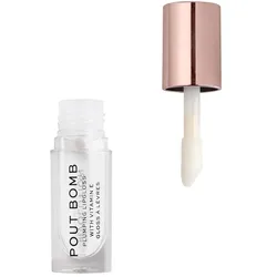 REVOLUTION Revolution Pout Bomb Plumping Gloss Peachy Coral Lipgloss GLAZE 4.6 ml Weiss 