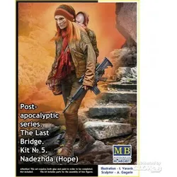 MASTER BOX LTD. MB24077 1:24 Nadezhda (Hope). Pst-apocalyptic series. The Last Bridge. Kit No.5