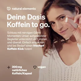 Natural Elements Koffein Kapseln 180 St.