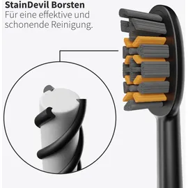 Zahnheld Pro X-Clean Aufsteckbürsten 3 St.