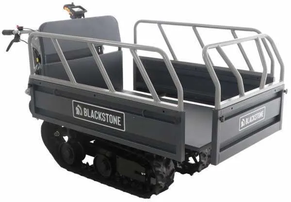 BlackStone TB 4500 E - Akku-Raupendumper mit ausziehbarer Mulde, LED-Beleuchtung