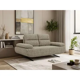 MKS 2-SITZER SOFA SORAE - Taupe Stukture