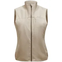 Peak Performance Damen Glider Wind Weste (Größe S, beige)