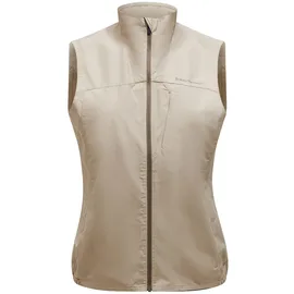 Peak Performance Damen Glider Wind Weste (Größe S, beige)