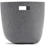 Filzkorb mit Tragegriffen 01 Anthrazit L