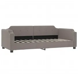 vidaXL Tagesbett 100 x 200 cm Taupe