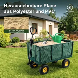 Wiltec Bollerwagen grün