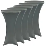 nyvi Stehtischhusse 5er 70-75 x 110-120 cm Anthrazit