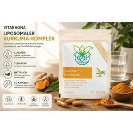 VITARAGNA liposomaler Kurkuma CurQFen Turmacin Komplex Kapseln 60 St.