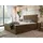 Mirjan24 Boxspringbett Simoti, Doppelbett mit zwei Bettkästen für die Bettwäsche, Hauptmatratze, Topper und Kopfteil (Magic Velvet 2299, Größe... - Braun