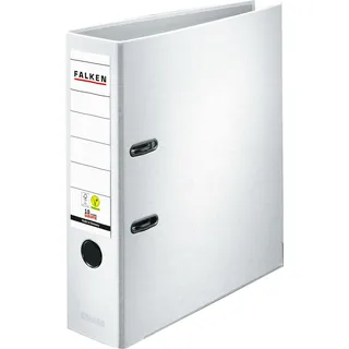 Falken PP-Color-Ordner DIN A4 80 mm weiß