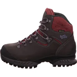 Hanwag Tatra II Wide GTX Damen Asphalt/Dark Garnet 40